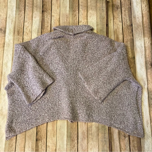 Free People Slouchy BFF Oversized Soft Cardigan Sweater Lavender XS FLAW left - Picture 5 of 8